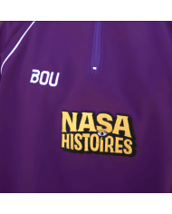 CHAQUETA LA PIEL FLOR MORADA 2