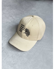 Gorra Beige EL PEOR CRUCERO ES AQUEL QUE NO ZARPÓ