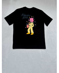 Camiseta tulipán saxofón