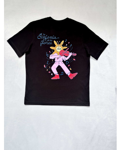 Camiseta Flor Violin