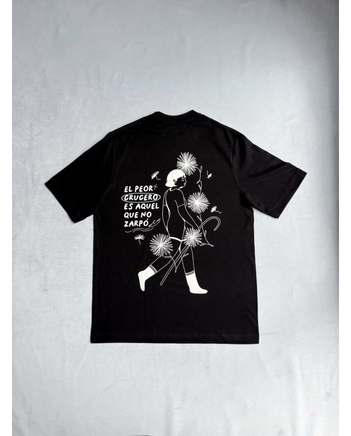 Camiseta blanca El peor crucero es aquel que no zarpó