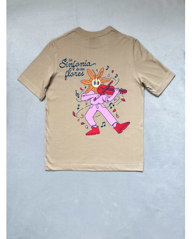 Camiseta Flor Violin